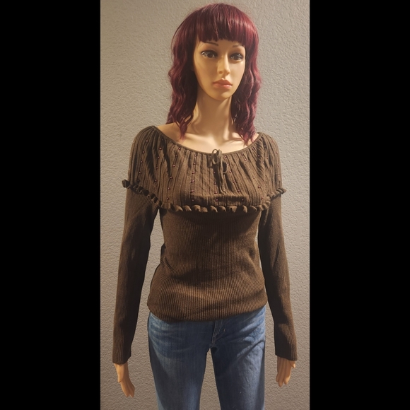 Beautiful VTG Gucci Ribbed Sweater - Picture 2 of 16